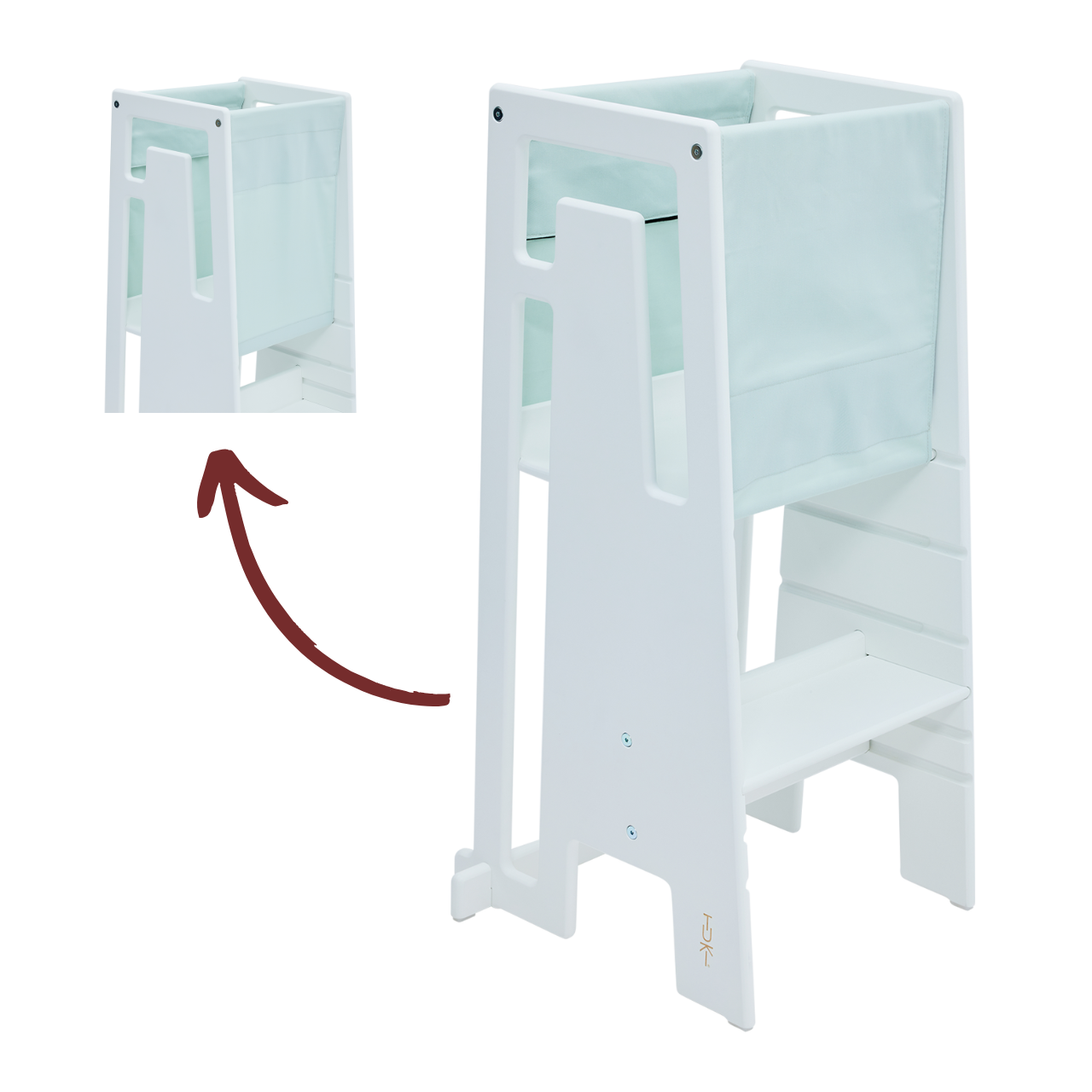 Tuki explorer cloth grey