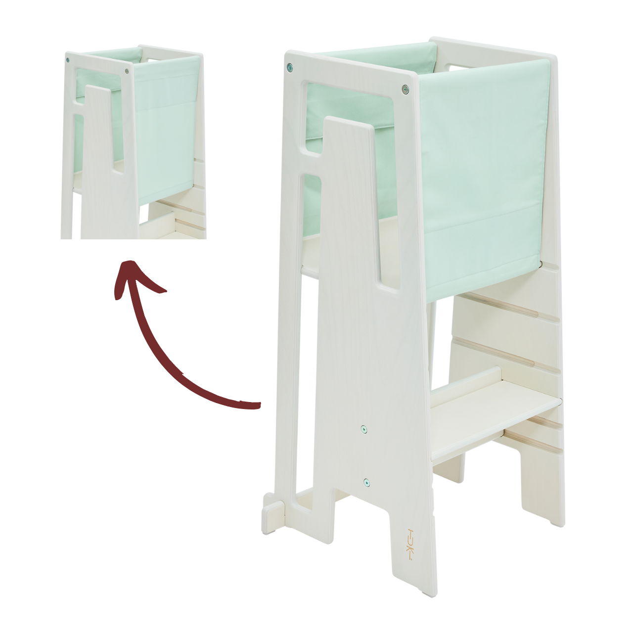 Tuki explorer cloth grey