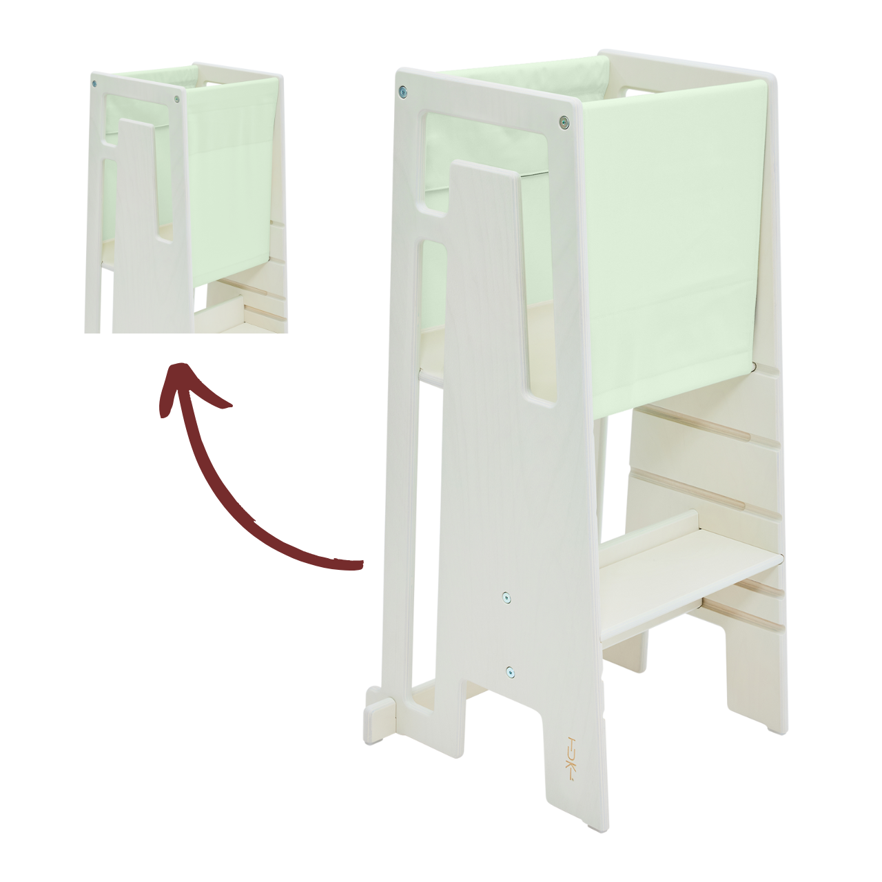 Tuki explorer cloth grey