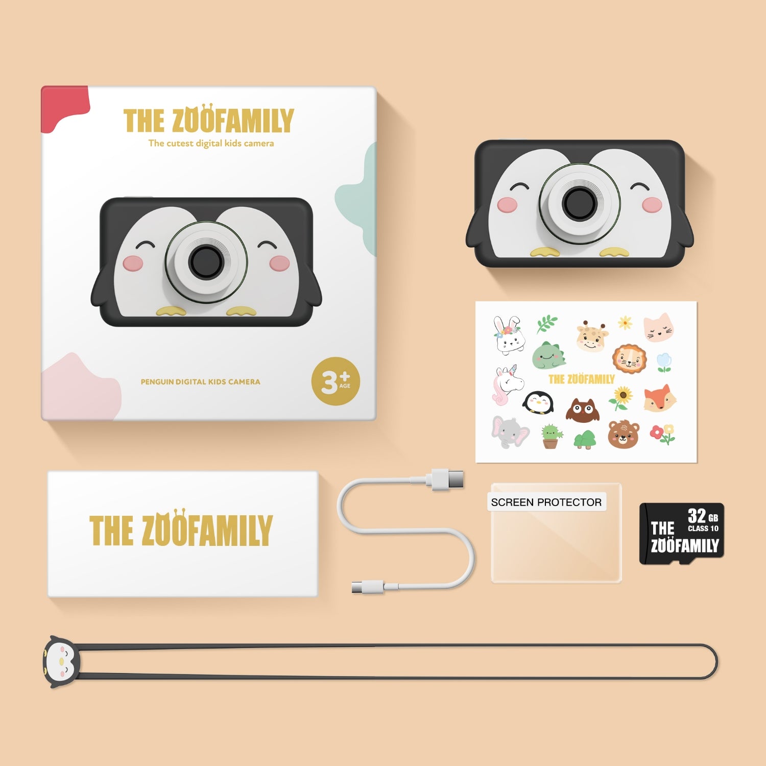 The-Zoofamily-Zoofriends-digital-Camera-C1-Penguin