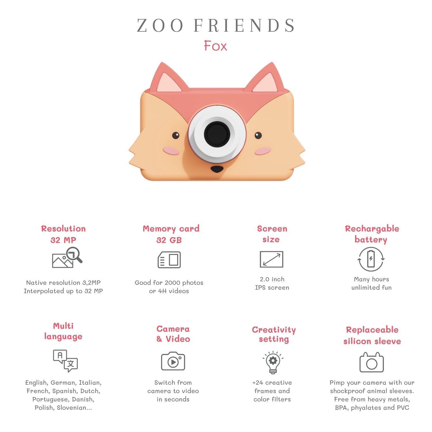 The-Zoofamily-Zoofriends-C1-digital-Camera-Fox