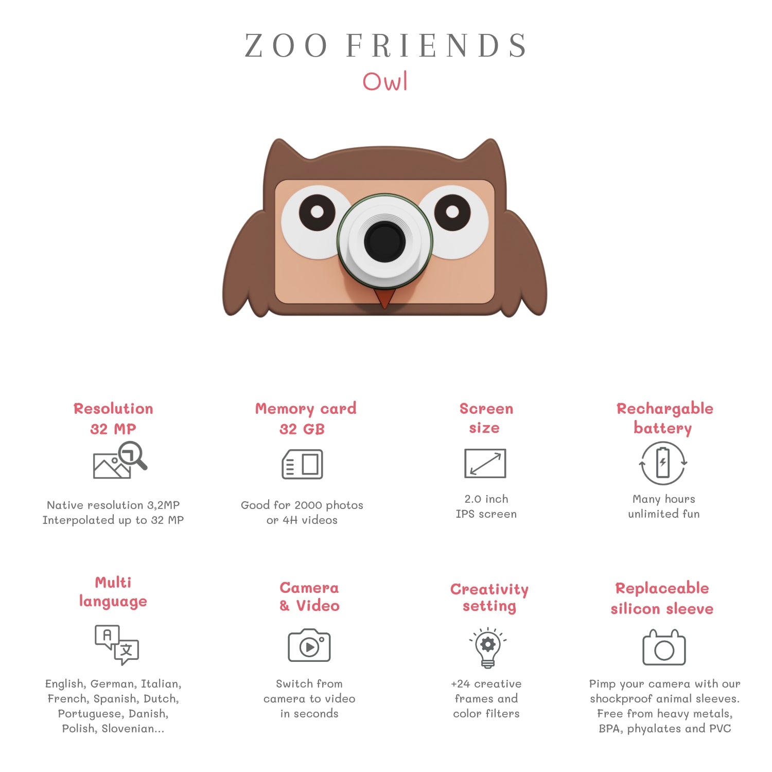 The-Zoofamily-Zoofriends-digital-Camera-Owl-C1