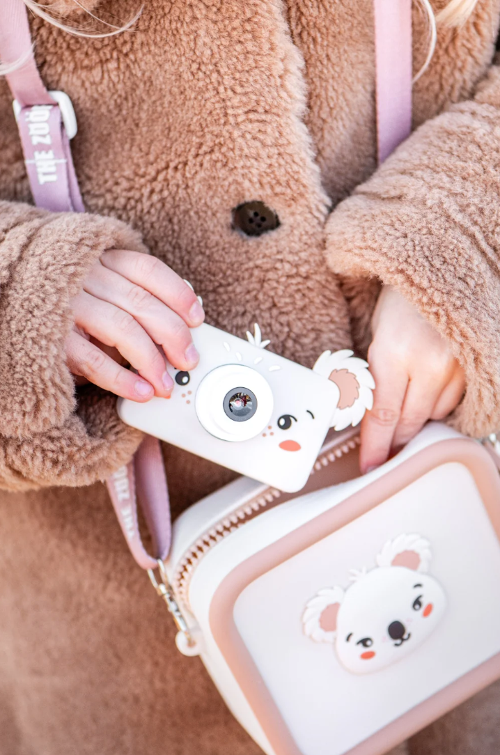 Zoofamily Zoo Friends Koala Kamera für Kinder zum Fotografieren, Filmen und kreativen Spielen unterwegs.