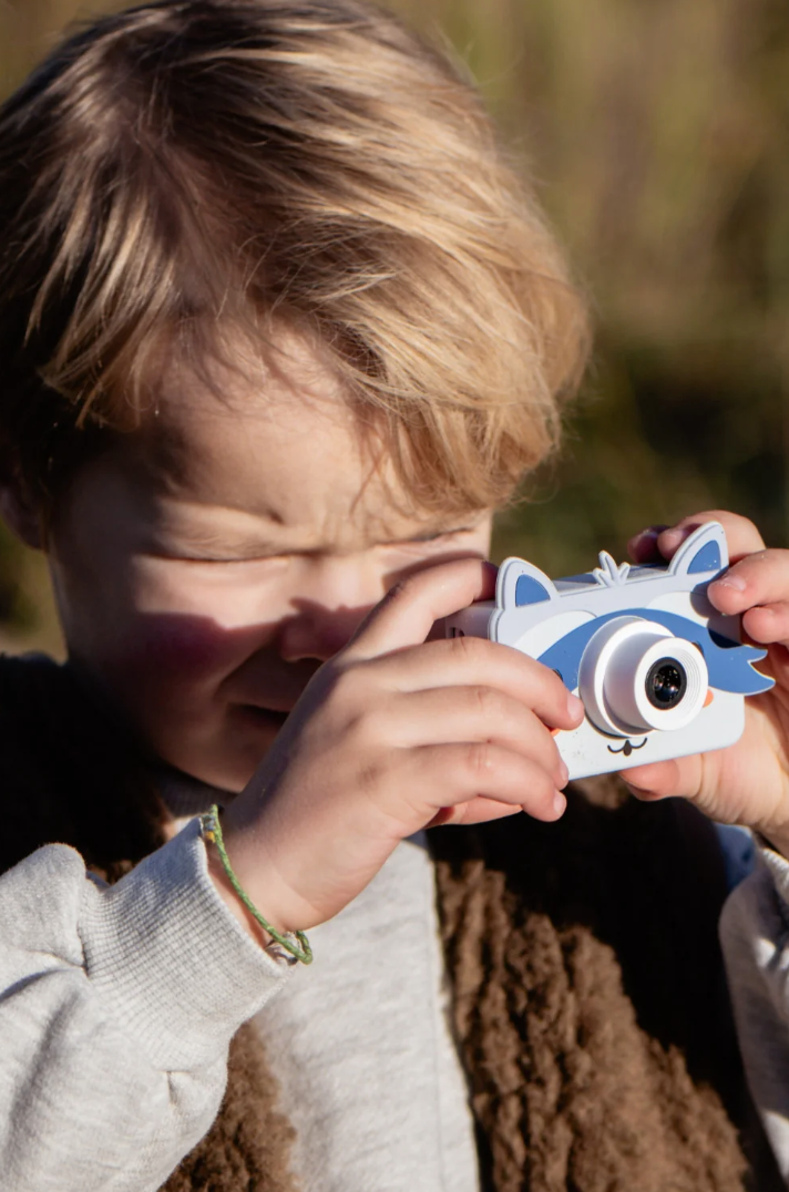Kinderkamera Zoo Friends Raccoon von Zoofamily für Fotos, Videos und spielerisches Entdecken im Alltag.