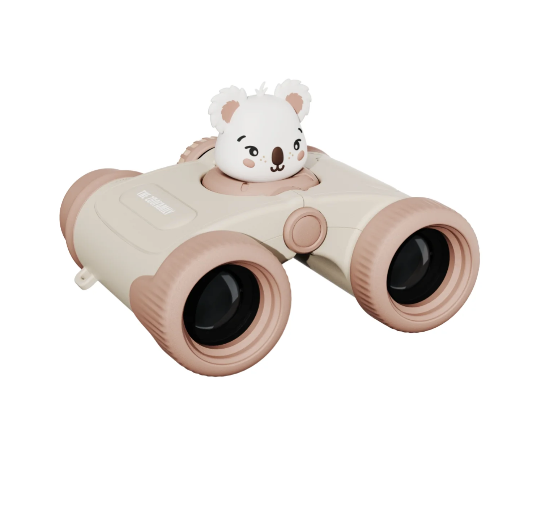 Zoofamily Zoo Eyes Koala Kinderfernglas mit 8-facher Vergrößerung im weichen Koala-Design für kleine Entdecker.