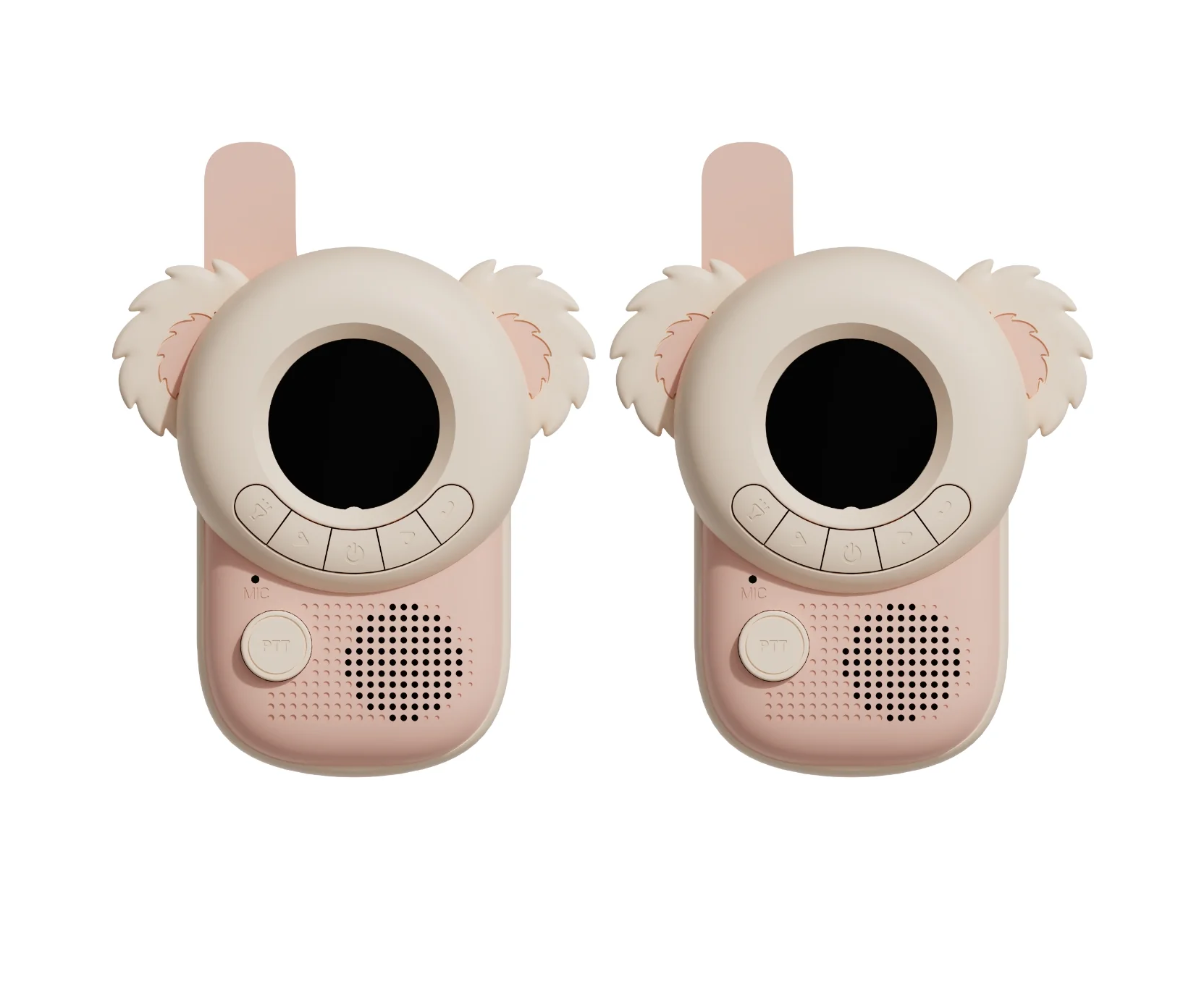 Zoofamily Walkie Talkie Koala x Koala für Kinder im niedlichen Koala-Design mit digitalem Display.