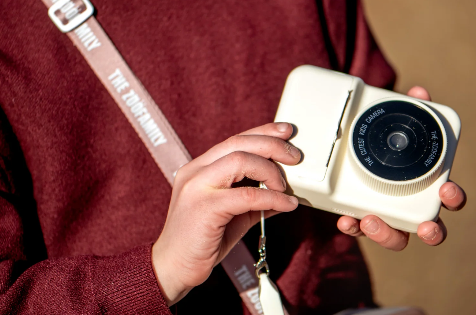 Zoofamily Zoo Print Koala Kamera für Kinder zum Fotografieren, Drucken und kreativen Spielen unterwegs.
