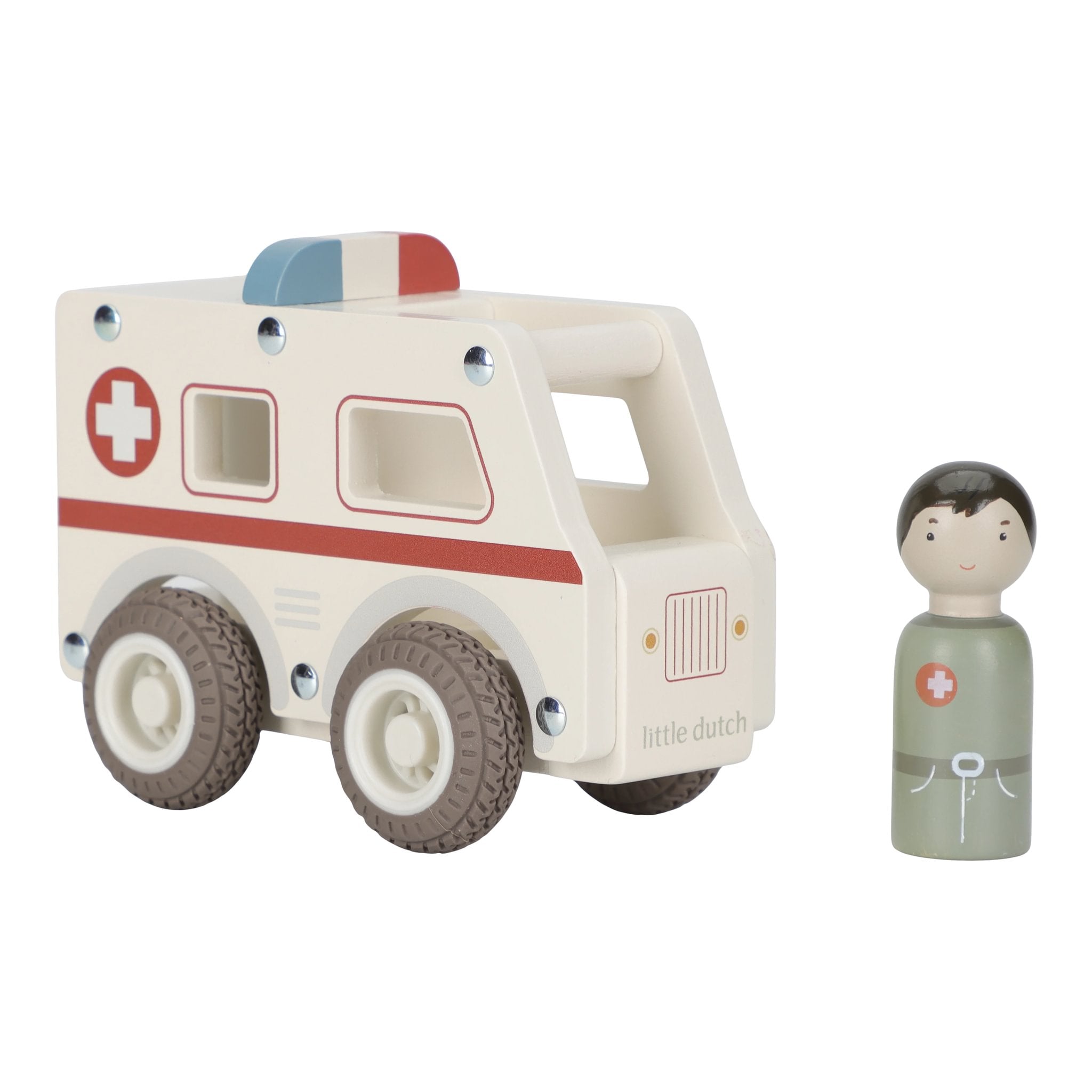 Little Dutch-Ambulanz-Holz-Krankenwagen-Krankenauto-LD2527