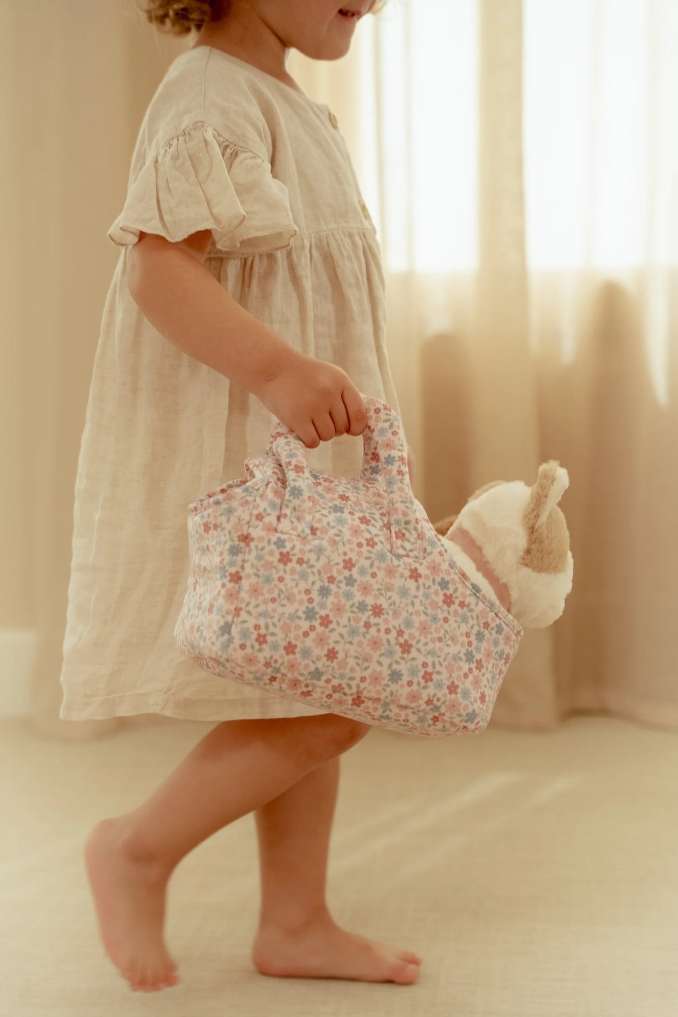 Little-Dutch-Plüsch Katze Marley-in-Tasche-GRS-LD4517