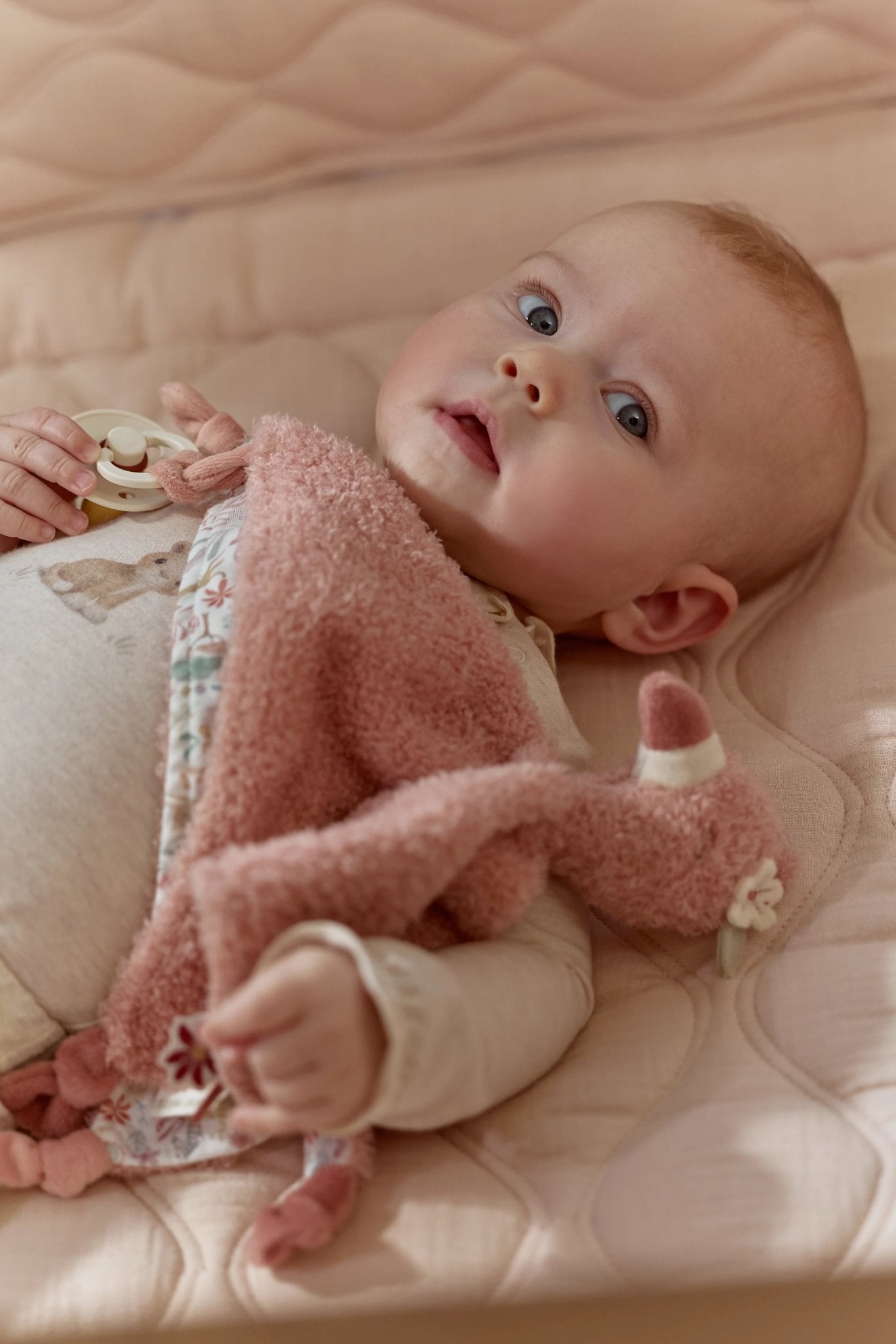 Little Dutch Kuscheltuch Flamingo