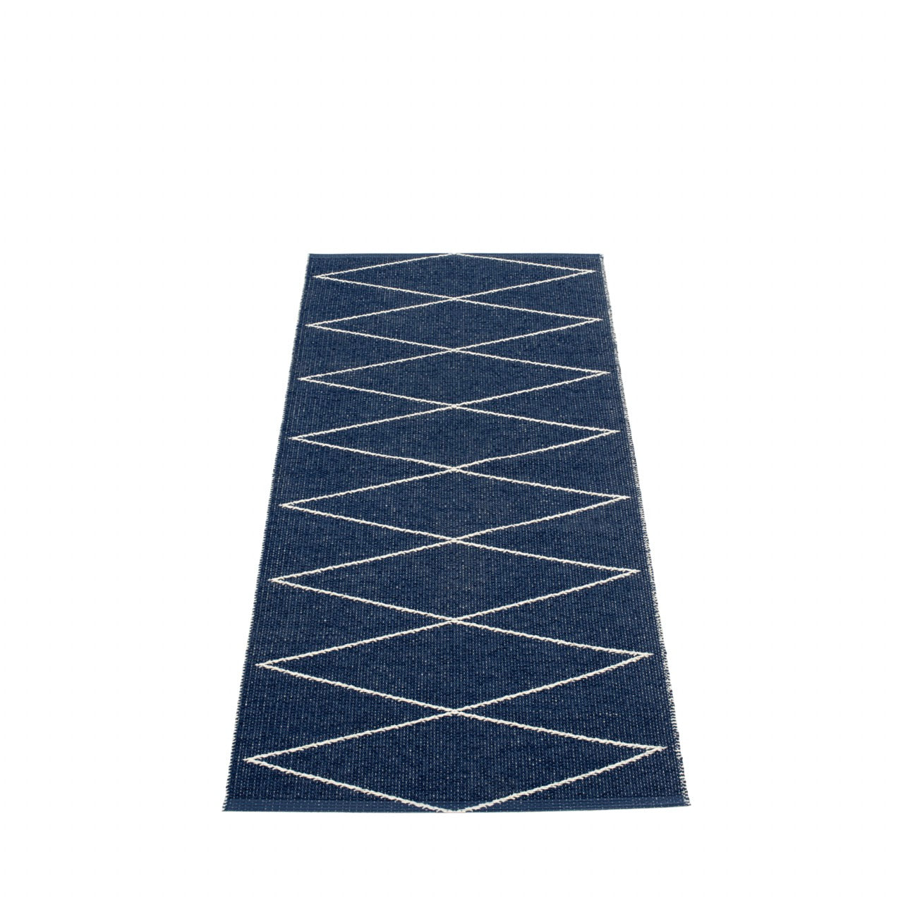 Pappelina-Teppich-Max-dark-blue-vanilla