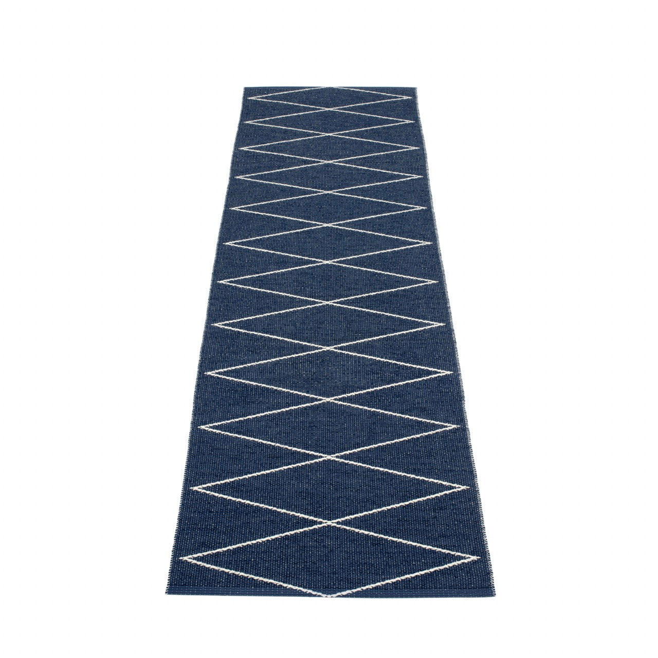 Pappelina-Teppich-Max-dark-blue-vanilla