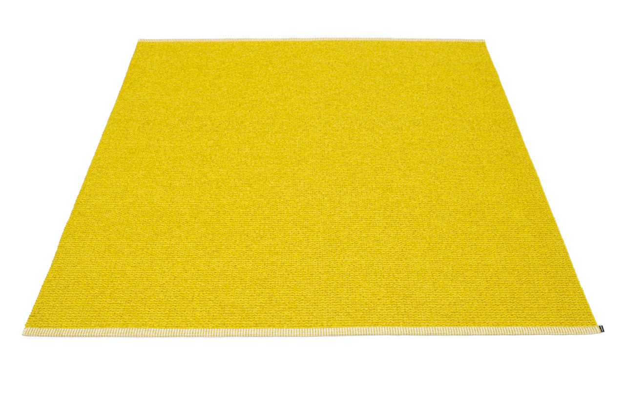 Pappelina Teppich Mono Mustard Lemon