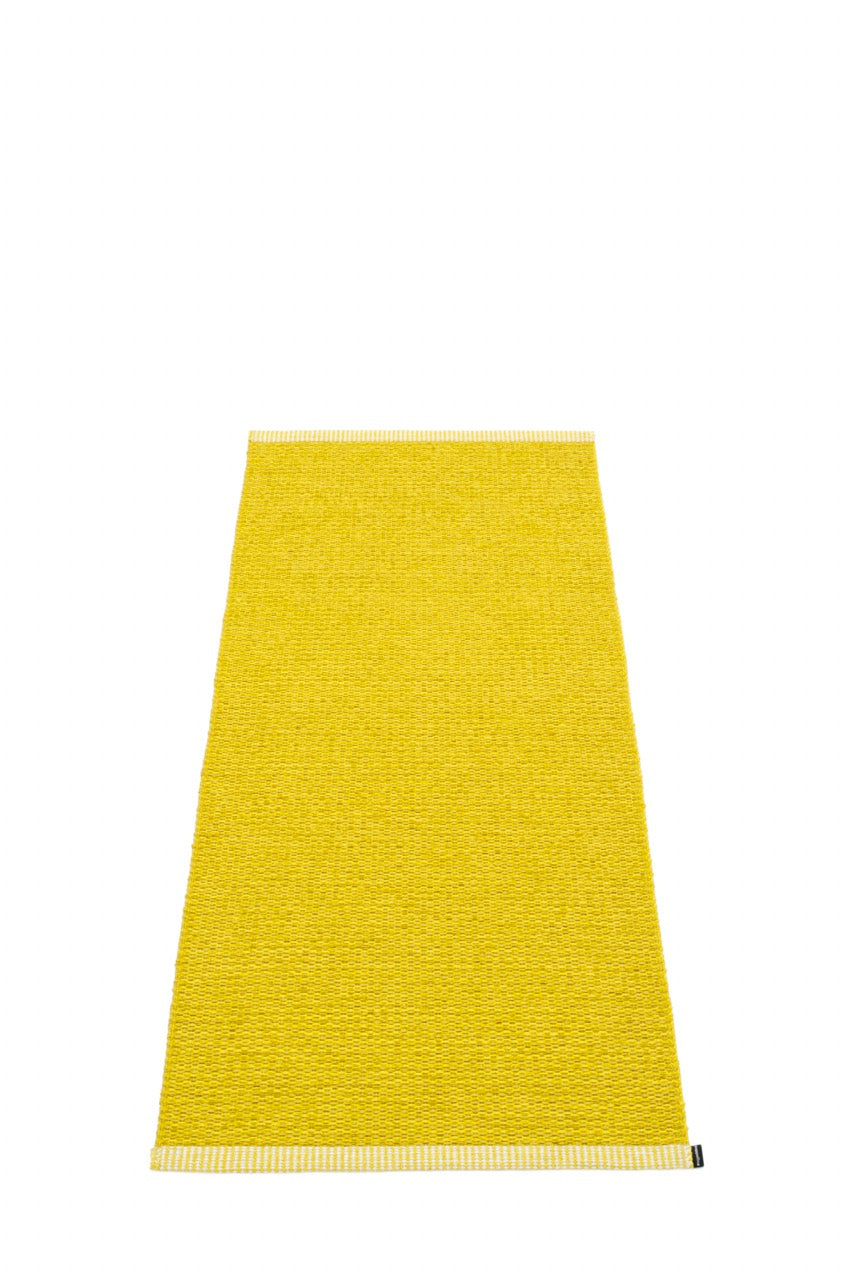 Pappelina Teppich Mono Mustard Lemon