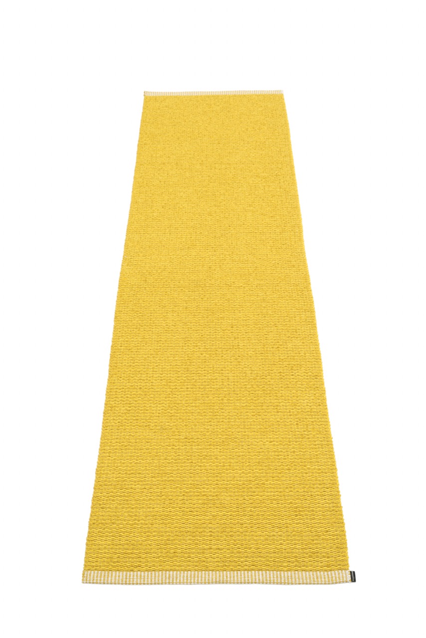 Pappelina Teppich Mono Mustard Lemon