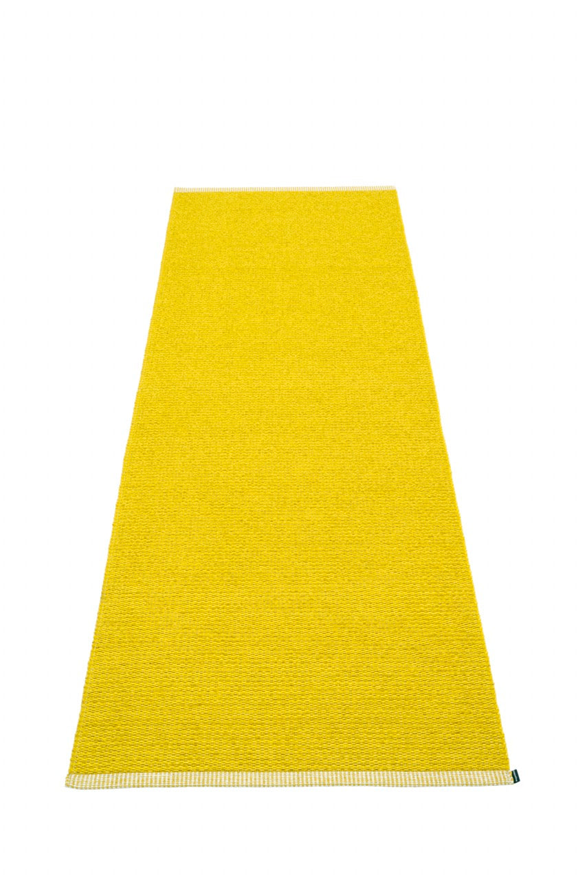 Pappelina Teppich Mono Mustard Lemon