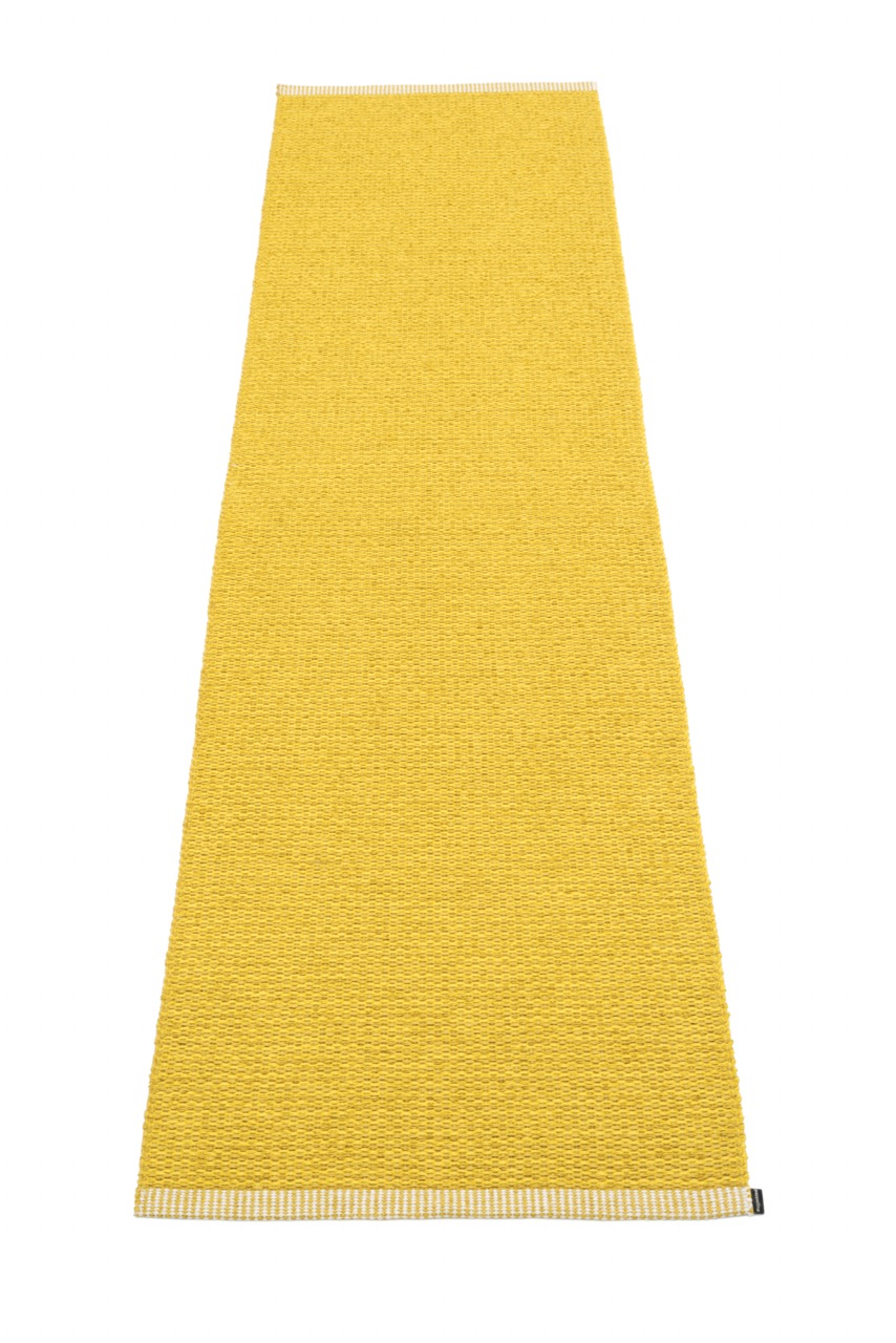Pappelina Teppich Mono Mustard Lemon