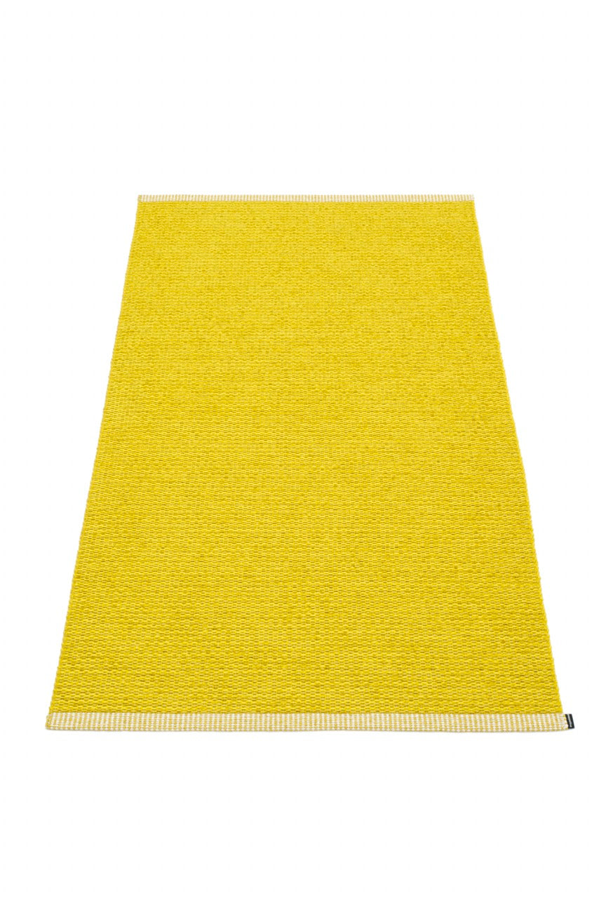 Pappelina Teppich Mono Mustard Lemon