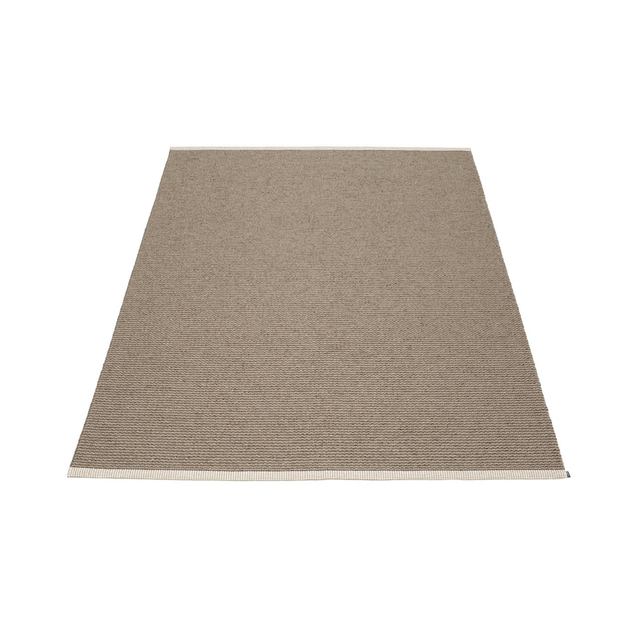 Pappelina-Teppich-Mono-dark mud-mud