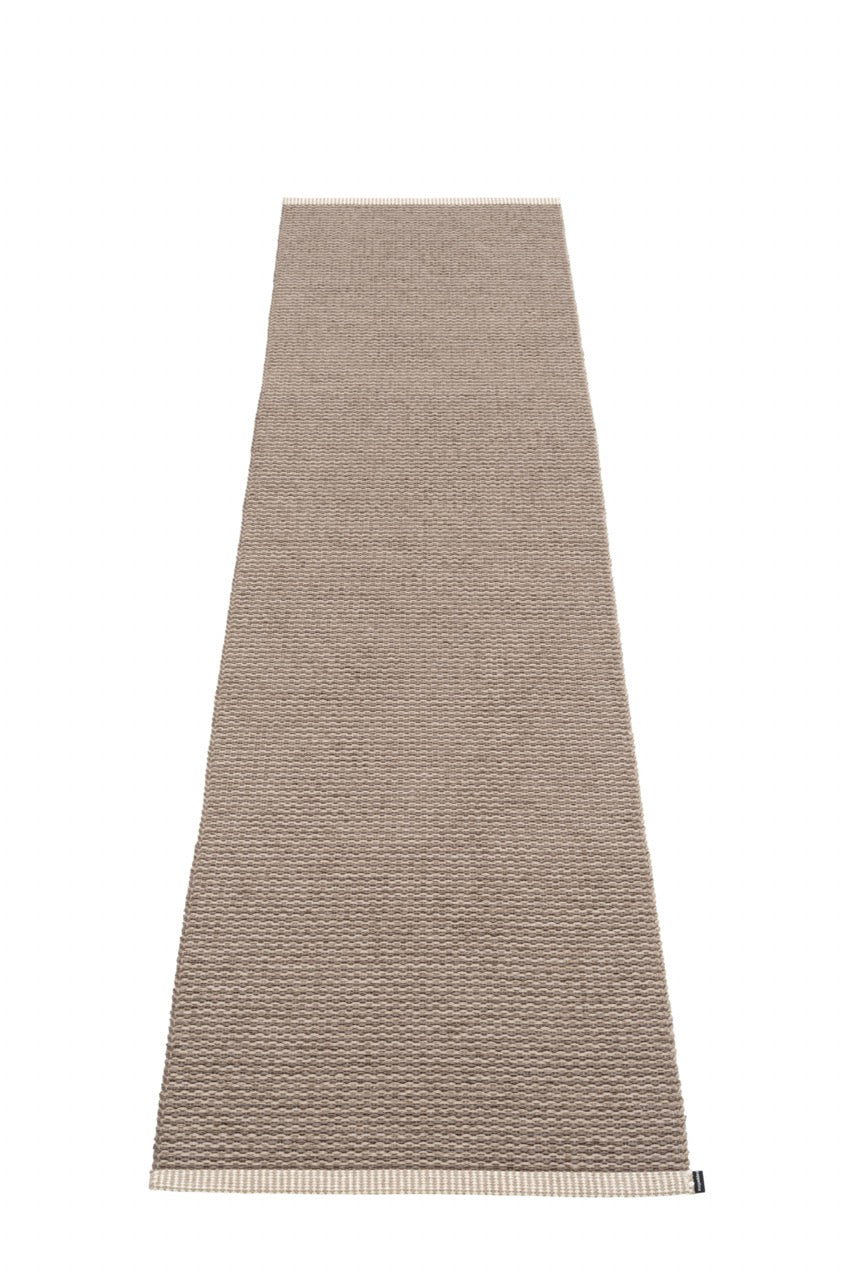 Pappelina-Teppich-Mono-dark mud-mud