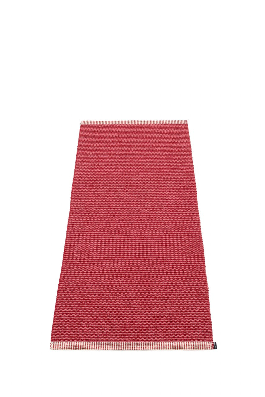 Pappelina-Teppich-Mono-blush-dark-red