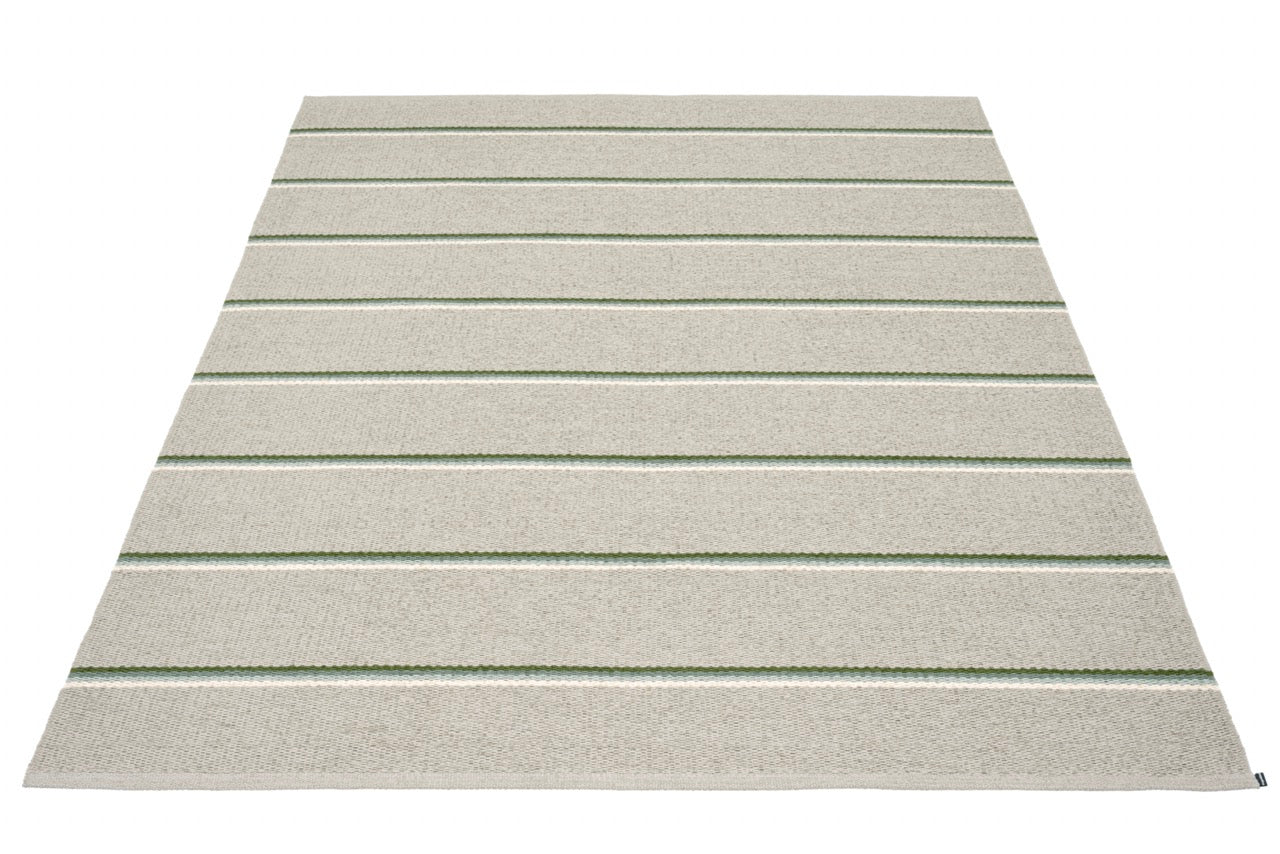 Pappelina-Olle-Green-Linen-Carpet