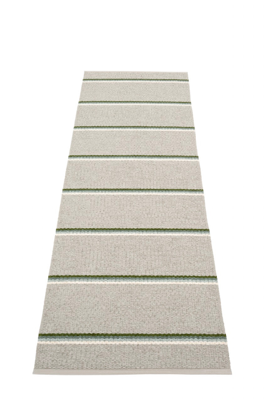 Pappelina-Olle-Green-Linen-Carpet