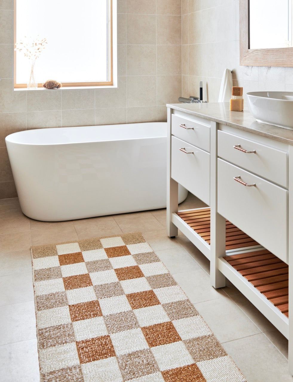 Pappelina-Pix-Beige-Vanilla-Ochre-Carpet