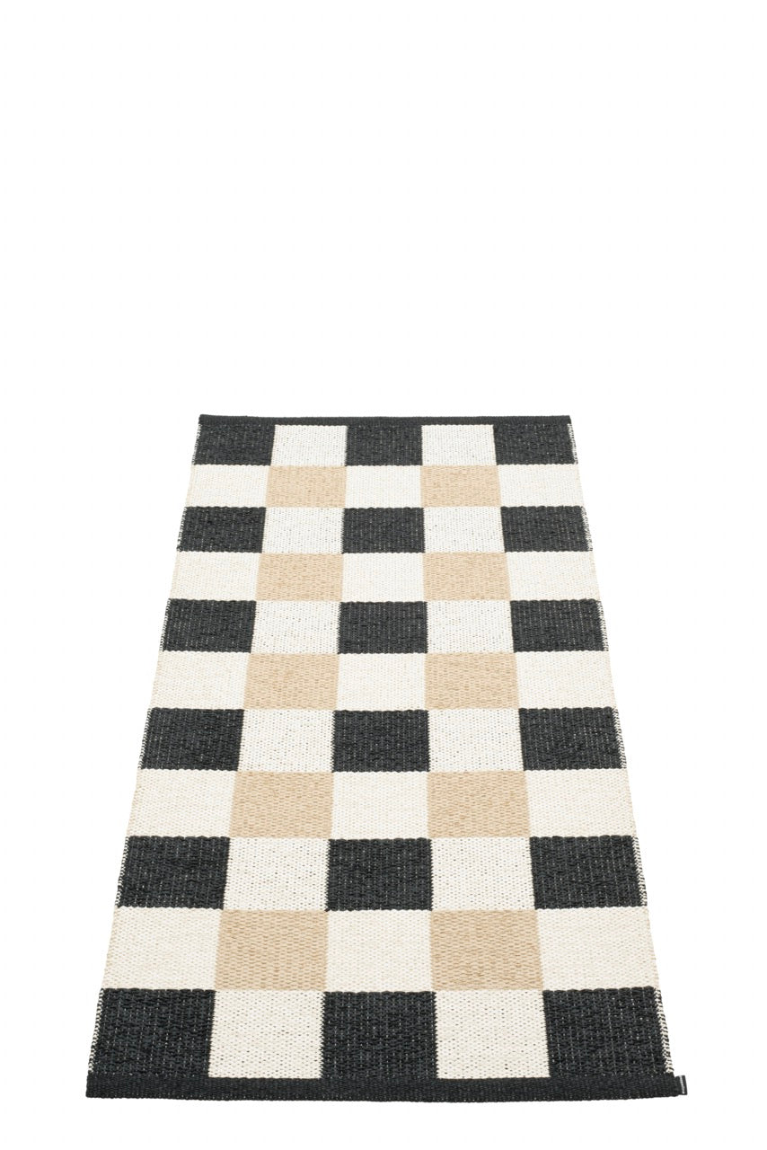 Pappelina-Pix-Black-Vanilla-Beige-Carpet