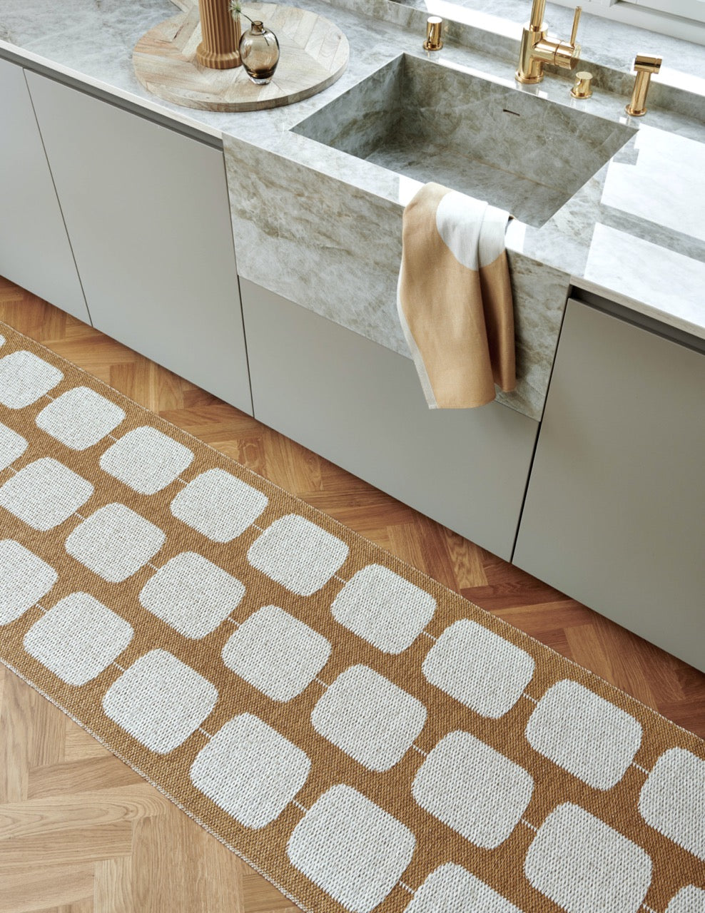 Pappelina-Sten-Carpet-Ochre-Vanilla