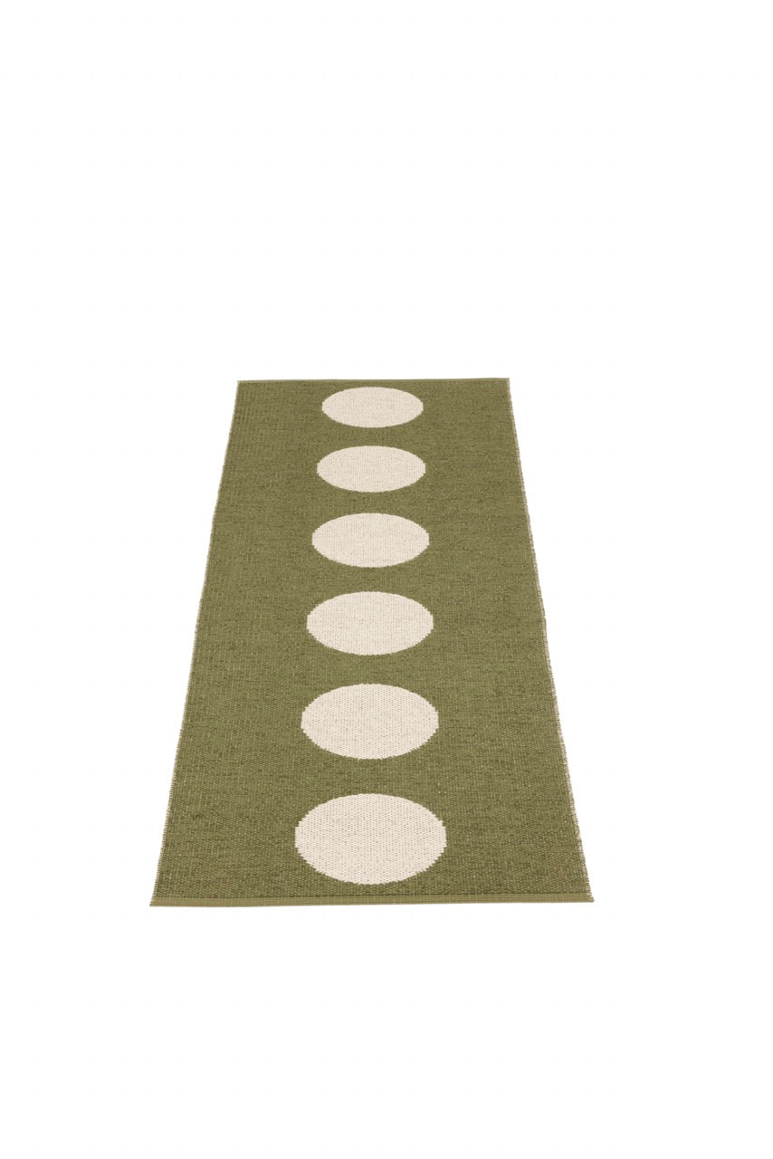 Teppichläufer in skandinavischem Design.