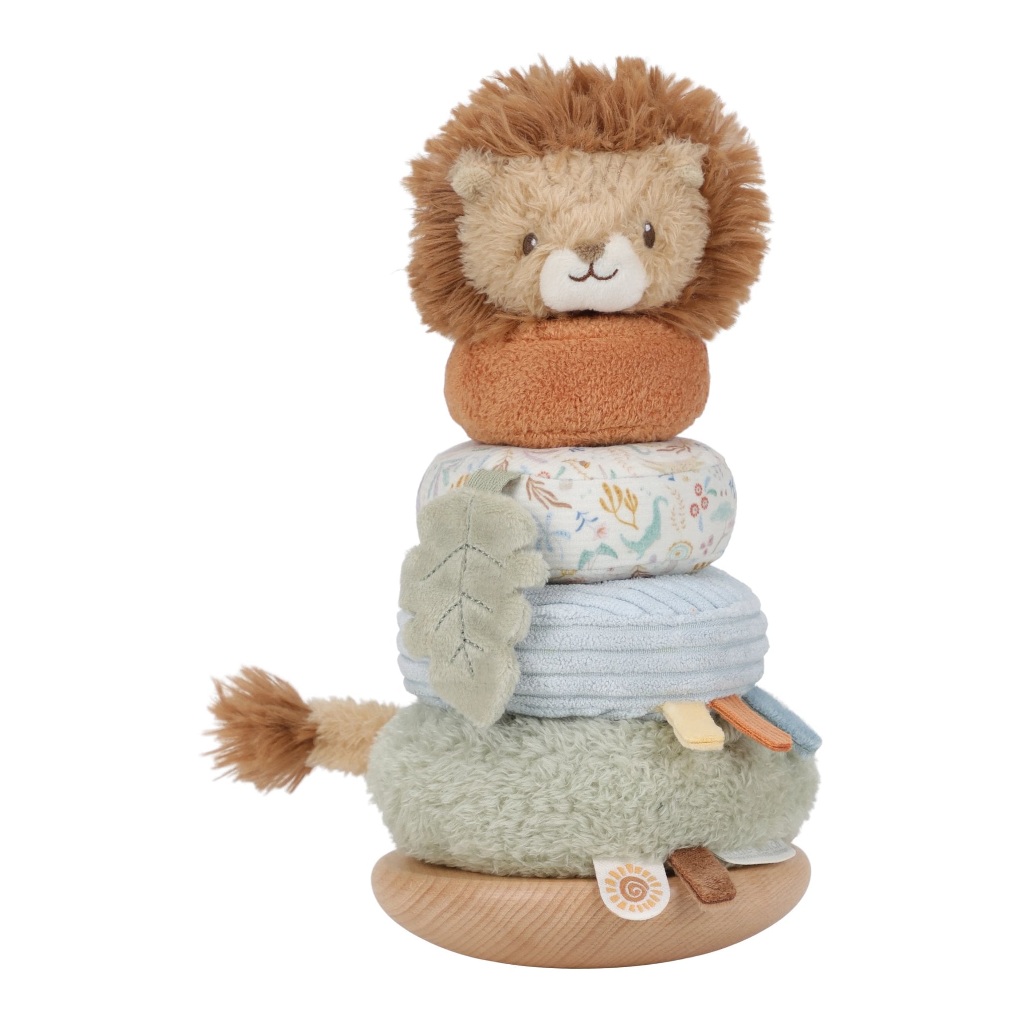 Stapelturm für Babies aus der Safari Friends Kollektion von Little Dutch