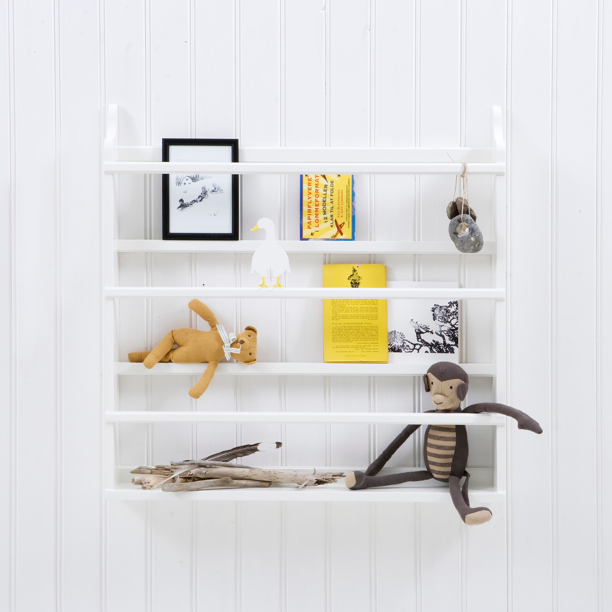 Oliver Furniture Tellerregal, weiss