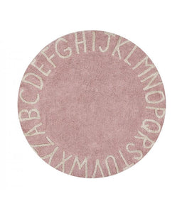 Lorena Canals washable rug Round ABC Vintage Nude - Natural, 150cm diameter