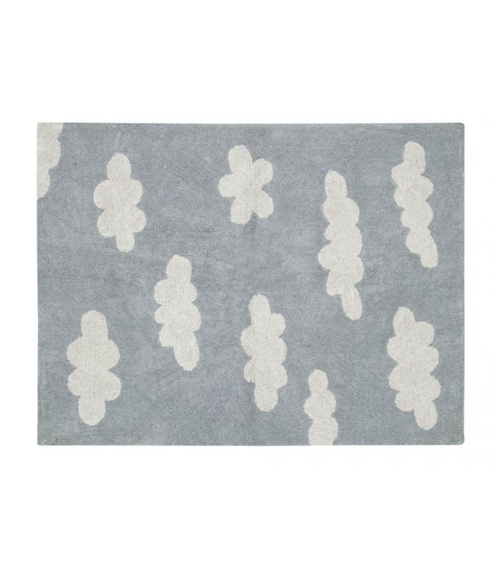 Lorena Canals washable rug Clouds Grey, 120 x 160cm