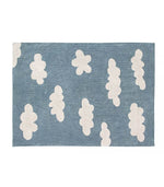 Lorena Canals washable rug Clouds Vintage Blue, 120 x 160cm