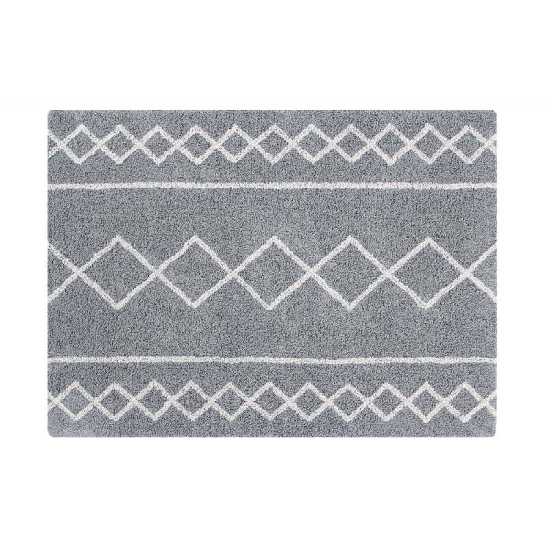 Lorena Canals washable rug BACK TO BASICS: Oasis Natural - Grey, 120 x 160cm