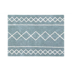 Lorena Canals washable rug BACK TO BASICS: Oasis Natural - Vintage Blue, 120 x 160cm