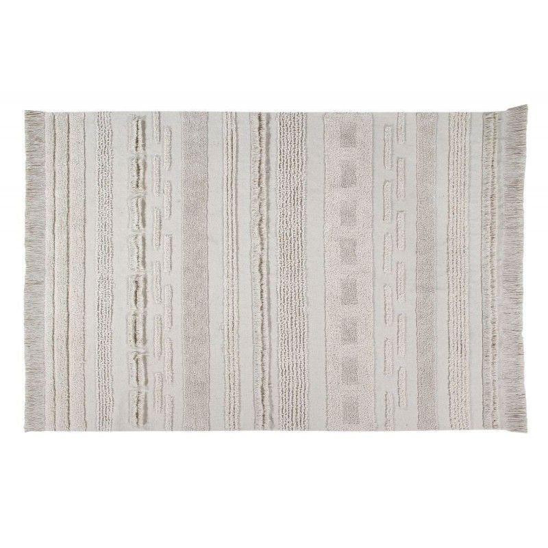 Lorena Canals washable rug Early Hours Air Dune White, three sizes