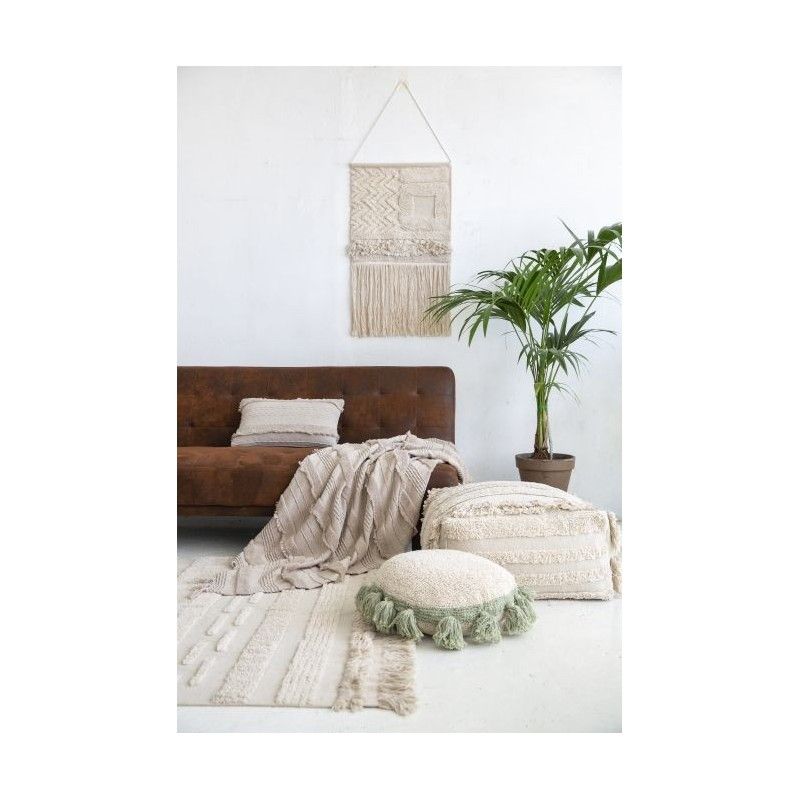 Lorena Canals tapis lavable Early Hours Air Dune Blanc, trois tailles