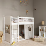 Oliver Furniture Seaside Lille+ halbhohes Hochebett