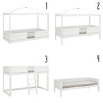 Lifetime Kidsrooms 4 in 1 Bett, 90 x 200 cm