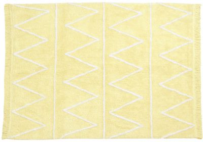 Lorena Canals waschbarer Teppich Hippy Yellow, 120 x 160cm