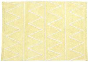 Lorena Canals waschbarer Teppich Hippy Yellow, 120 x 160cm