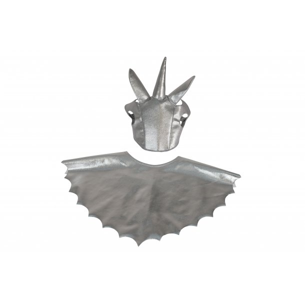Ensemble d'armure de cheval de bataille Astrup, argent