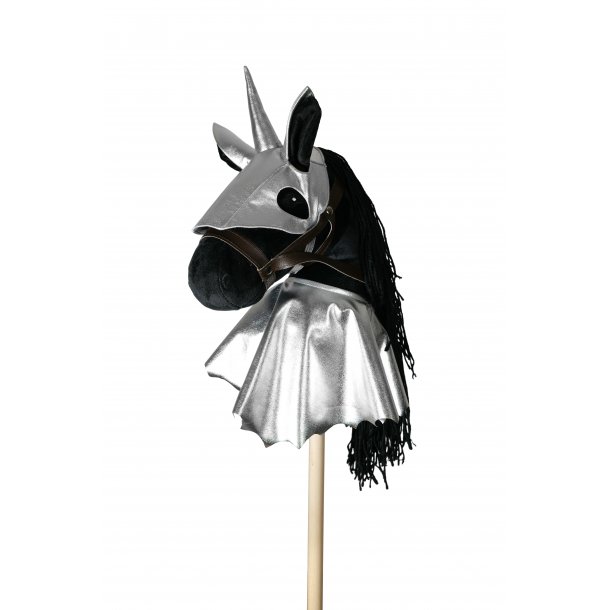 Ensemble d'armure de cheval de bataille Astrup, argent