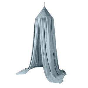 Sebra bed canopy, canopy eucalyptus blue