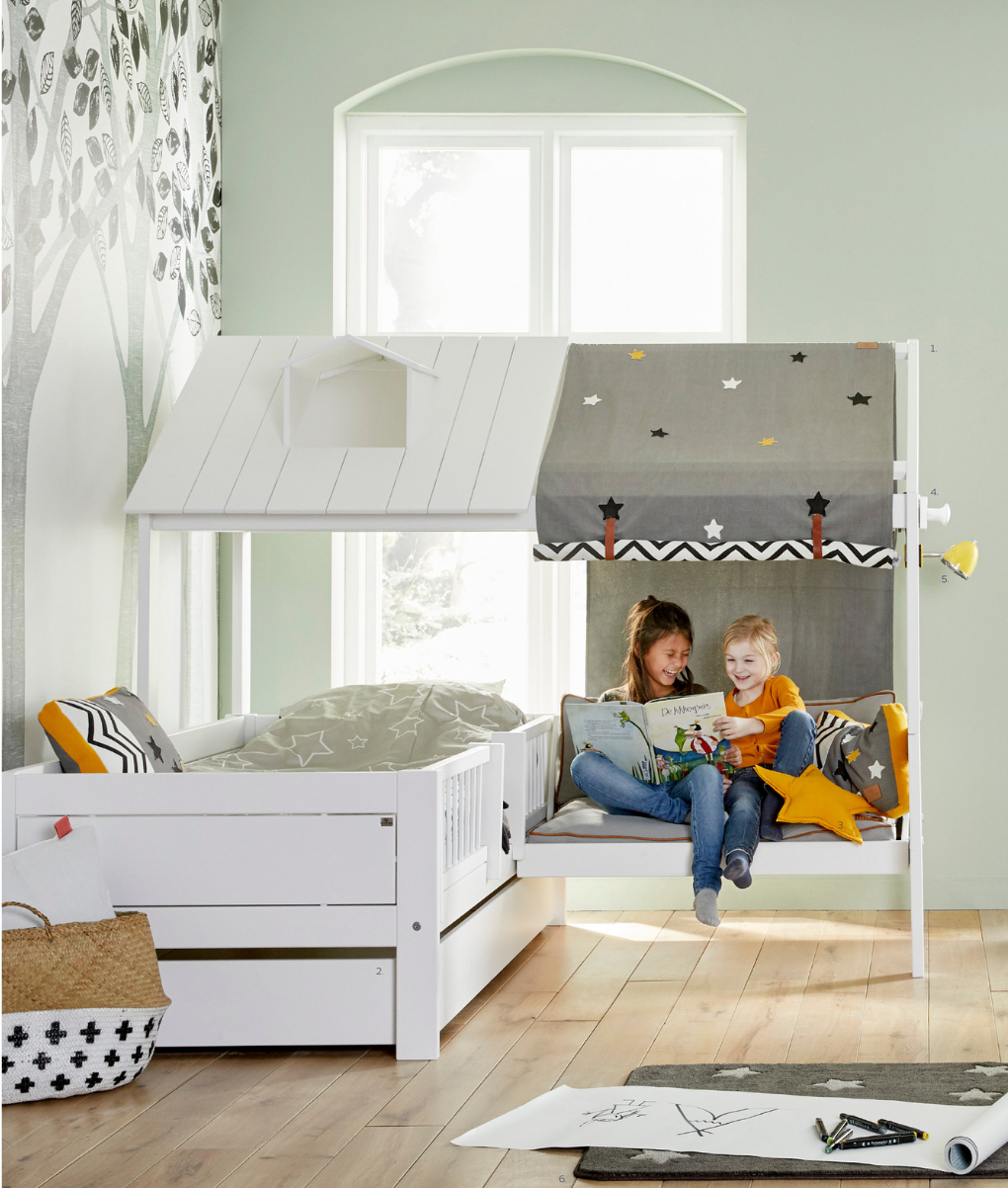 Lit Beachhouse Lifetime Kidsrooms, 90x200cm