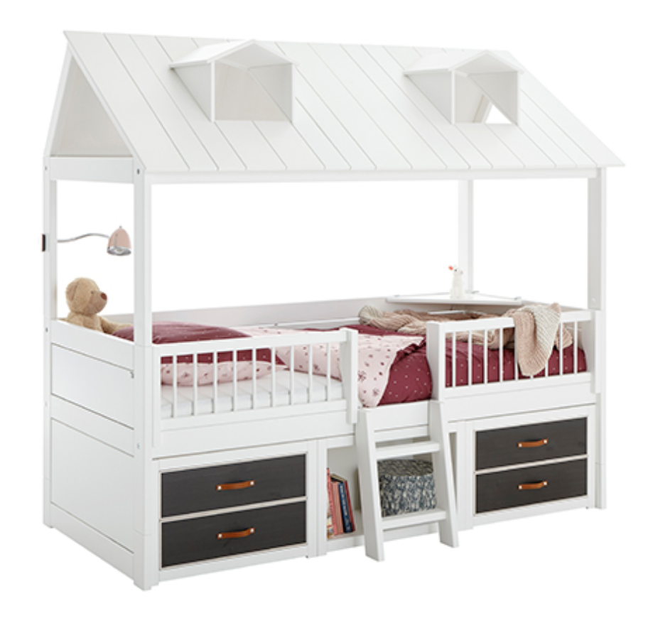 Lifetime Kidsrooms Beachhouse bunk bed, 90x200cm with ladder