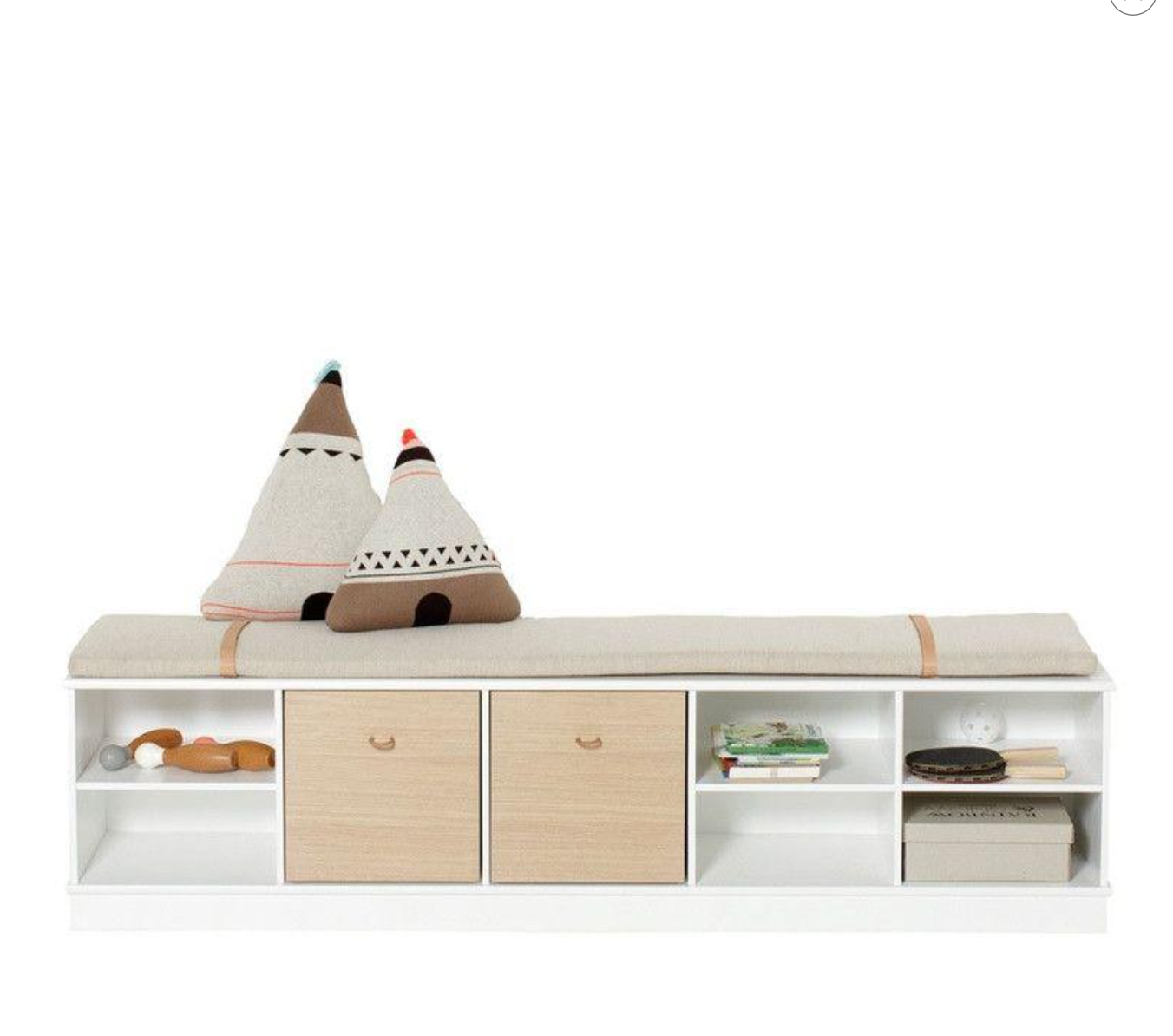 Oliver Furniture Etagère en bois 5 x 1 horizontale